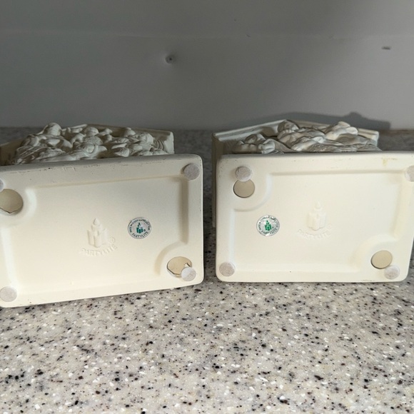 Partylite Cream Nativity Scene Candle Holders - Picture 4 of 4